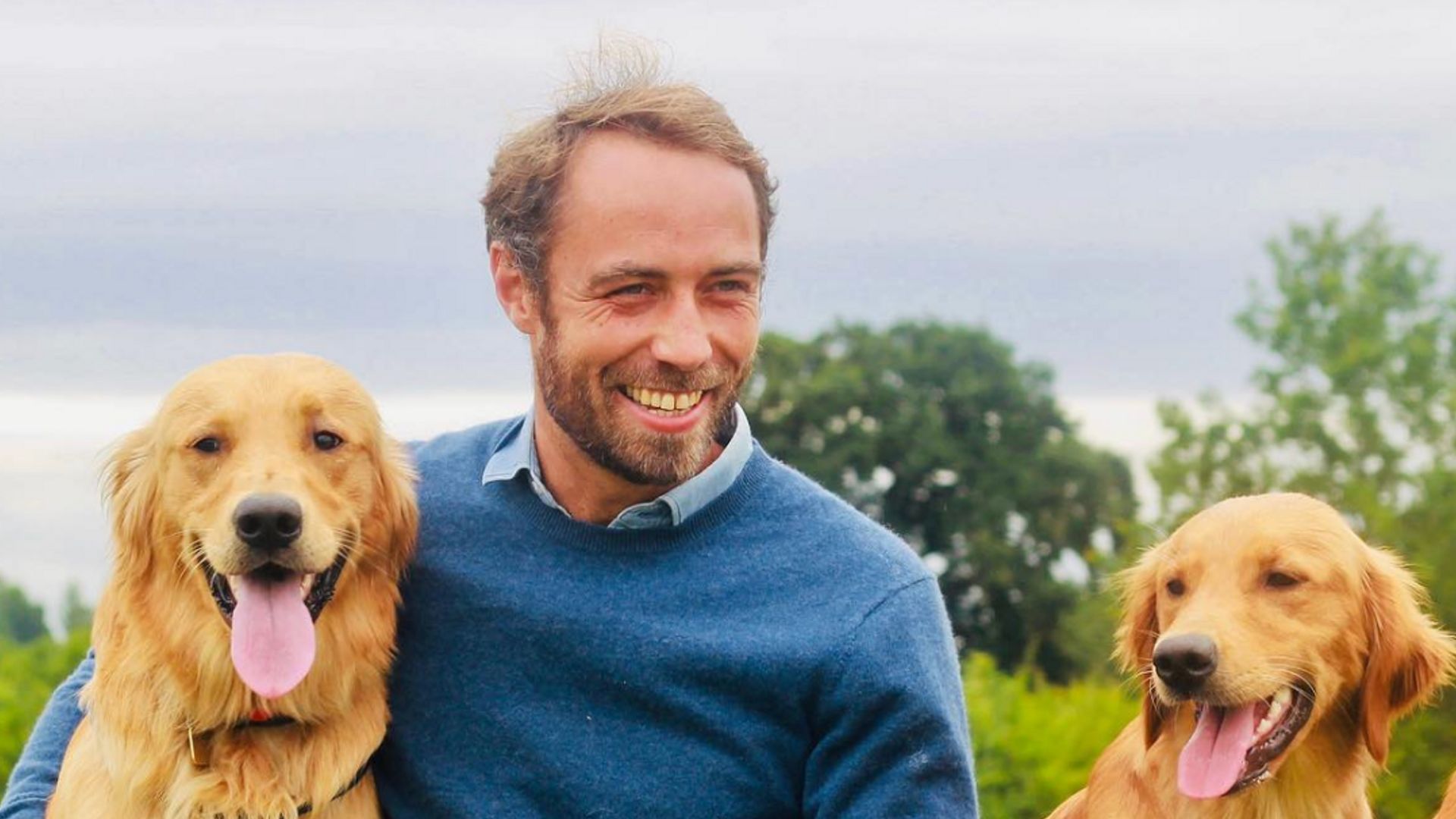 james middleton with dogs 
