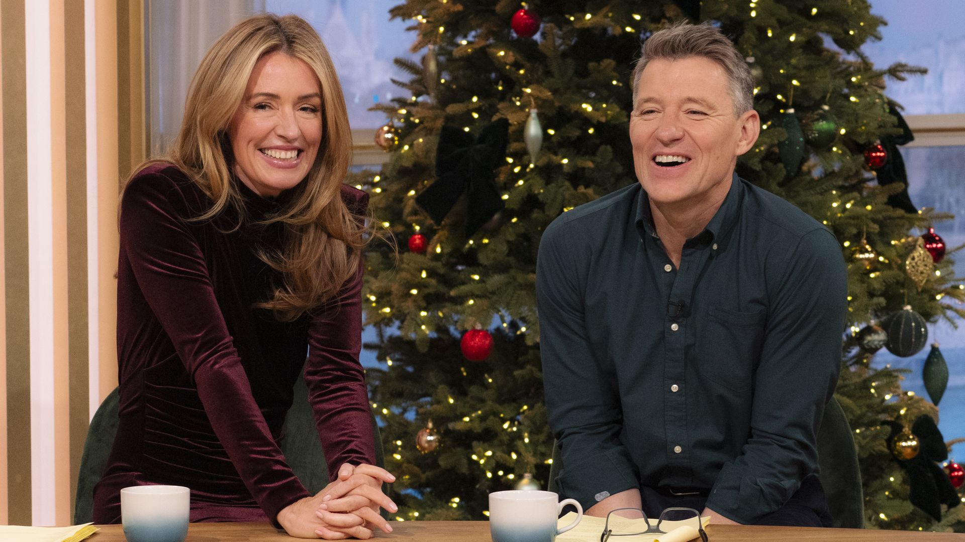 Cat Deeley interrupts This Morning with exciting baby announcement