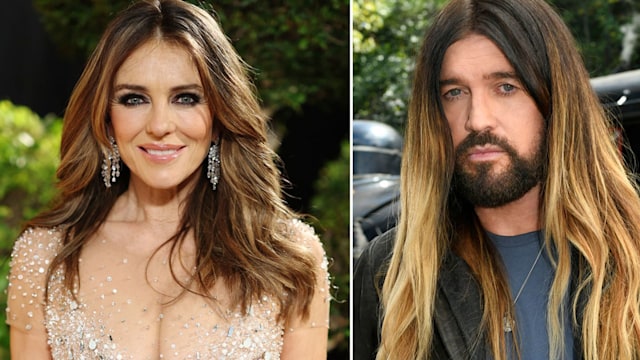 Elizabeth Hurley and Billy Ray Cyrus