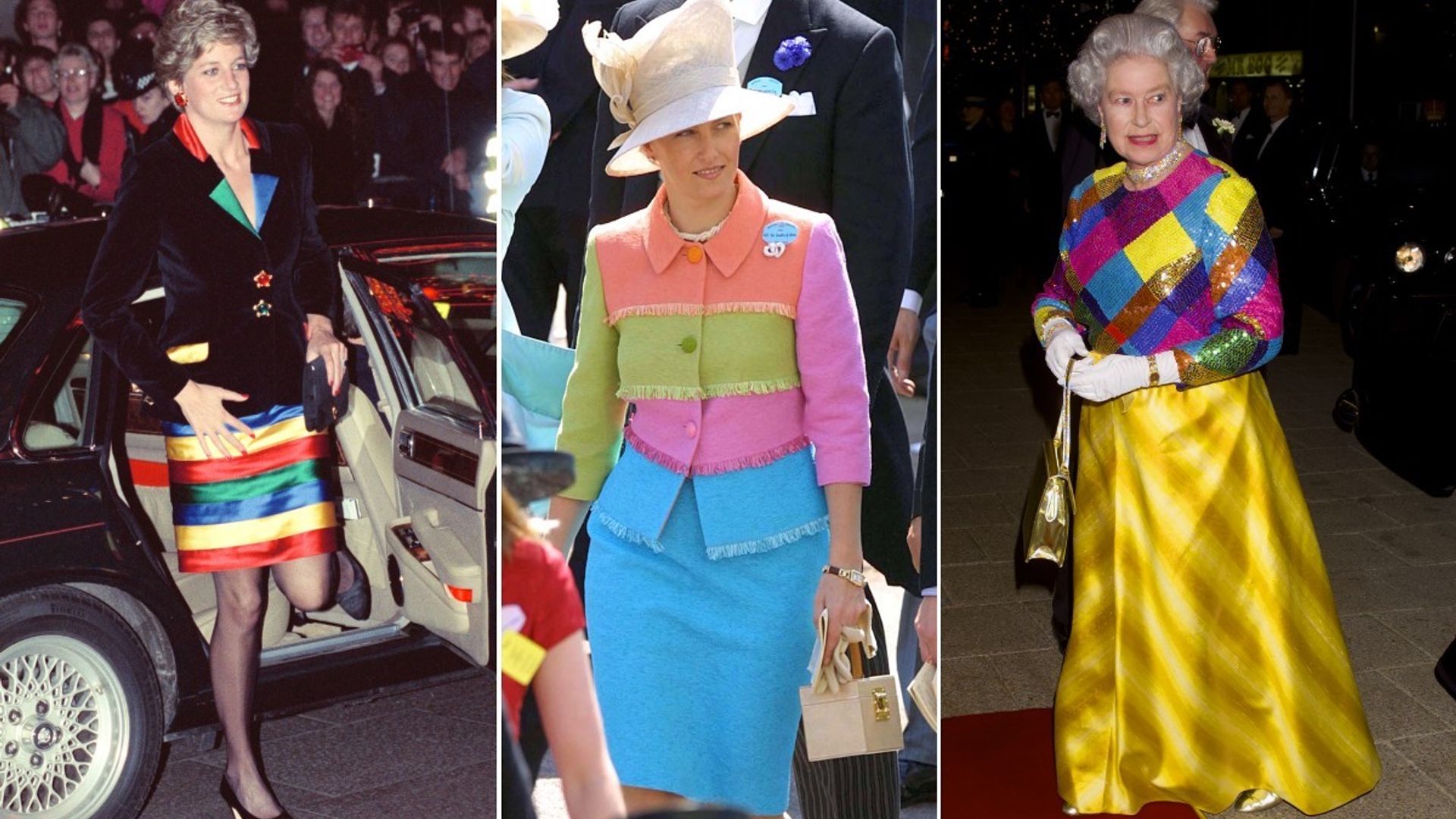 royals rainbow outfits