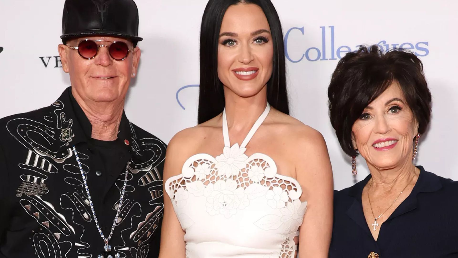 Katy Perry steals the show as she steps out with family in stunning frock on the red carpet