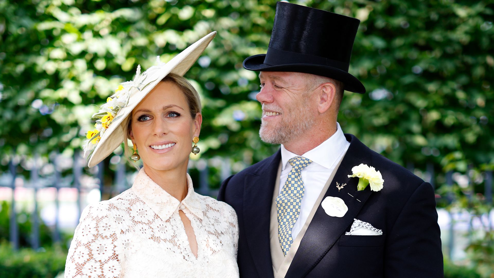  Zara Tindall and Mike Tindall attend day 3 'Ladies Day' of Royal Ascot 2023 at Ascot Racecourse on June 22, 2023 