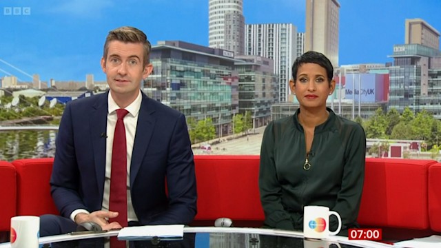 Ben Thompson and Naga Munchetty