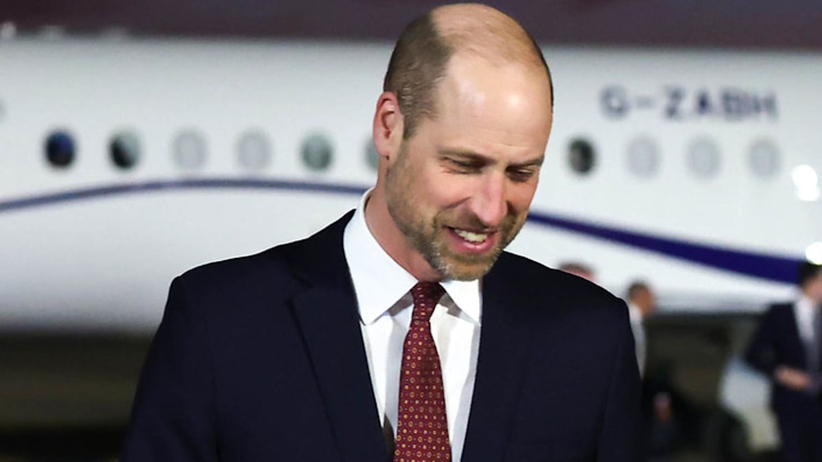 Prince William arrives in Saudi Arabia in first appearance since Epstein statement