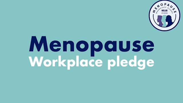 menopause workplace pledge