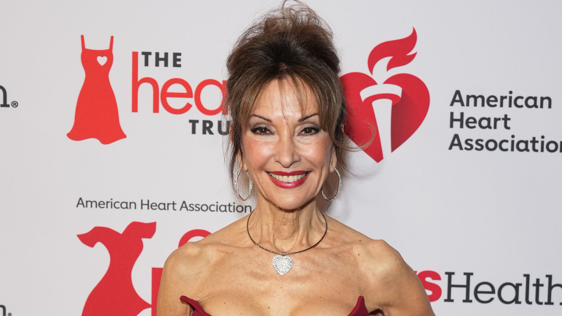 susan lucci red dress
