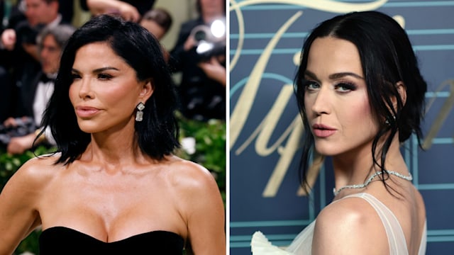 Lauren Sanchez at the Met Gala; Katy Perry at the opening of a Tiffany's flagship store in New York City