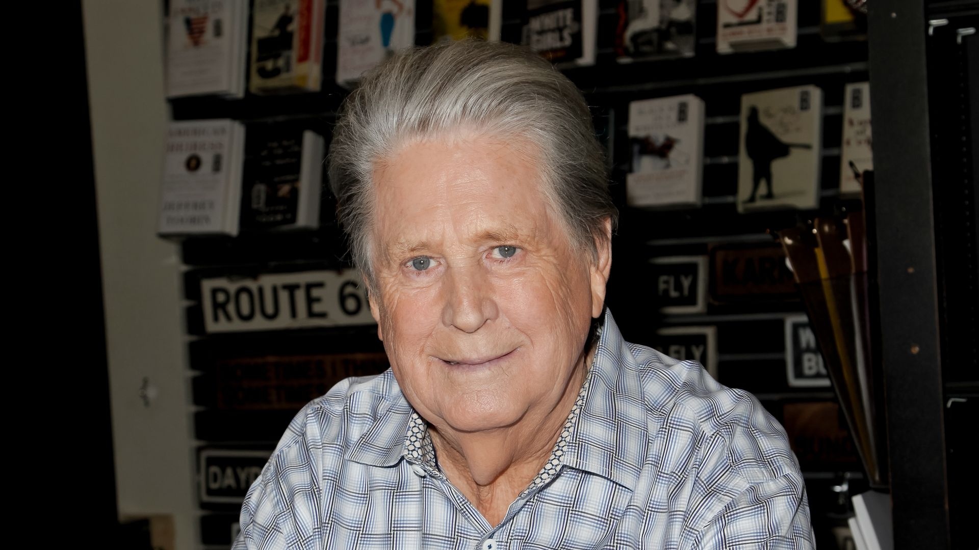 Brian Wilson attends his book signing for 'I Am Brian Wilson' at Book Soup on October 18, 2016 in West Hollywood, California