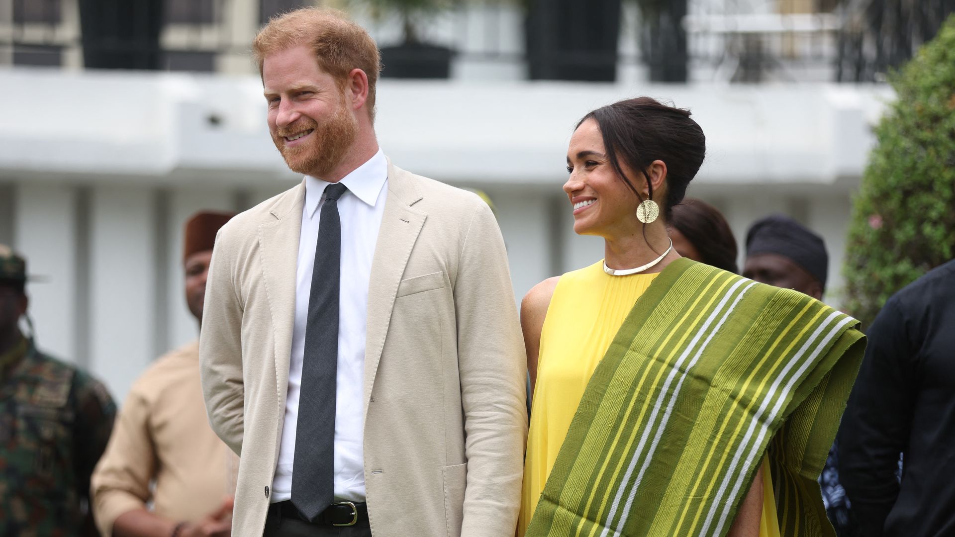Supportive Meghan Markle looks on at husband Prince Harry in beautiful unseen photo from Nigeria trip