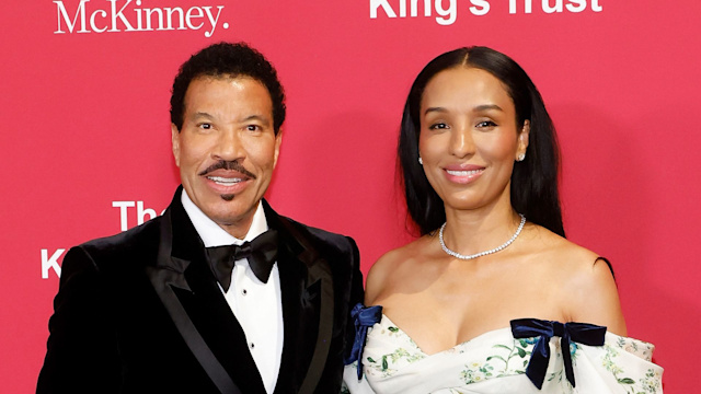 lionel richie and girlfriend lisa parigi the kings trust 2024 global gala