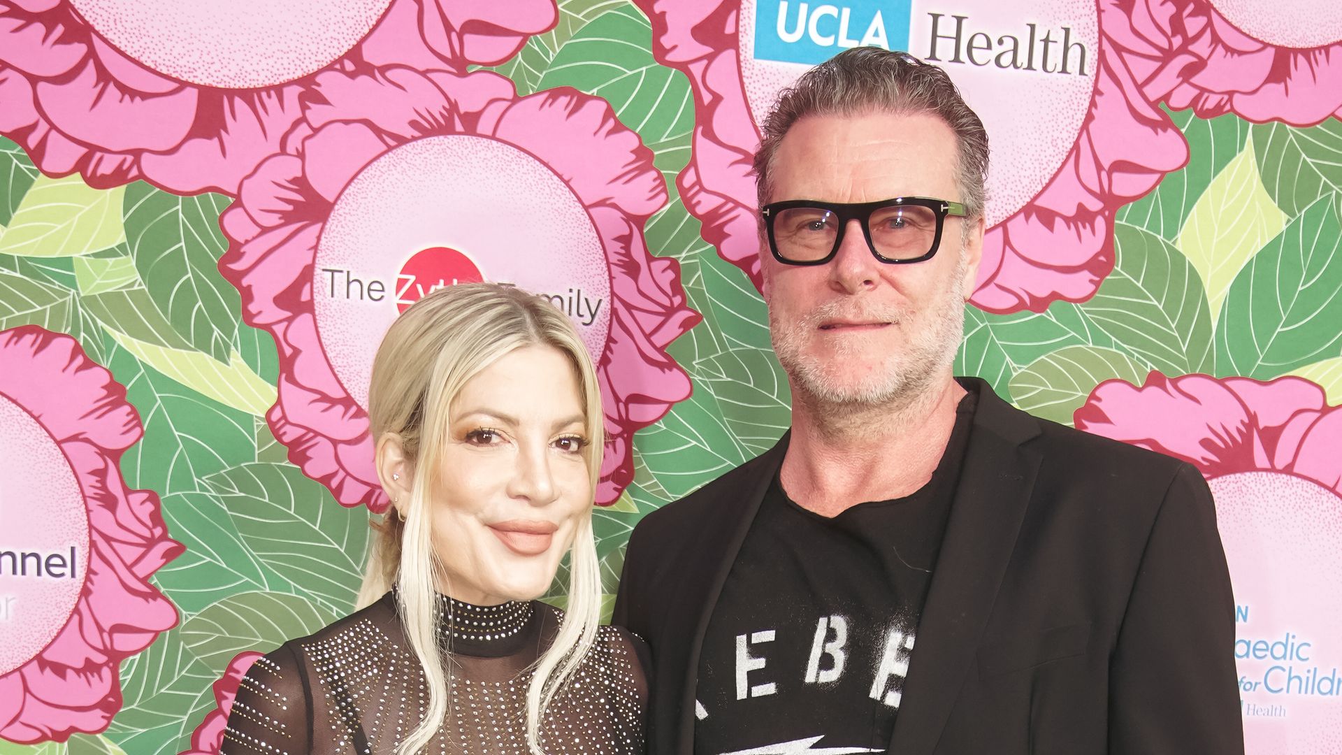 Tori Spelling and Dean Mcdermott attend Luskin Orthopedic Institute For Children Gala at Universal Studios Hollywood on June 10, 2023 in Universal City, California