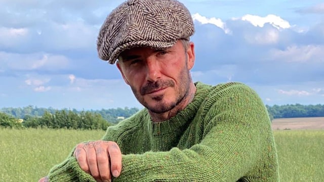 david beckham in the cotswolds