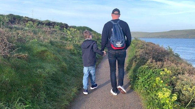 Walking in Daymer Bay