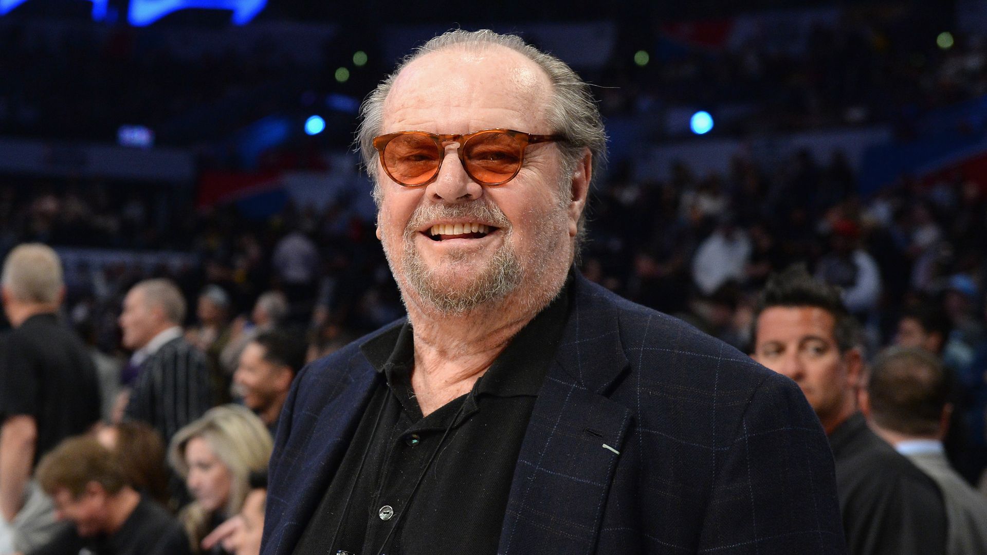 Jack Nicholson attends the NBA All-Star Game 2018 at Staples Center on February 18, 2018 in Los Angeles, California