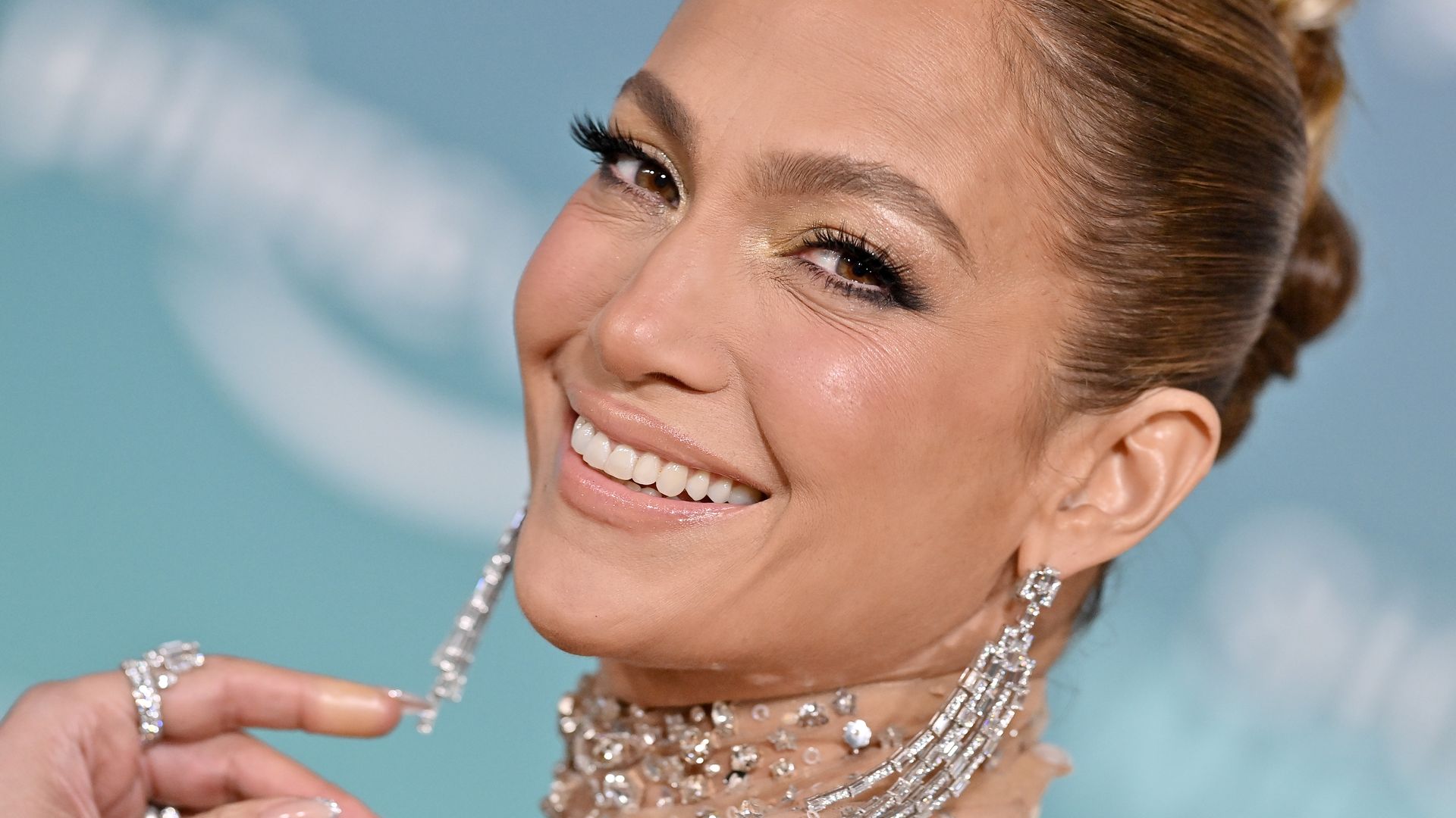 Jennifer Lopez attends the Los Angeles Premiere of Prime Video's "Shotgun Wedding" at TCL Chinese Theatre on January 18, 2023