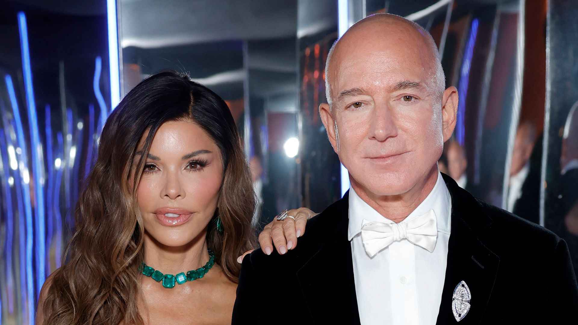 Lauren Sánchez stuns in bridal white for date night with fiancé Jeff Bezos ahead of long-awaited wedding