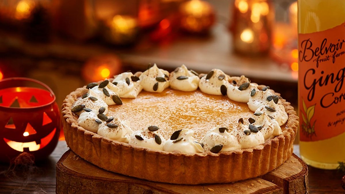 How to make a ginger pumpkin pie perfect for Halloween that tastes like