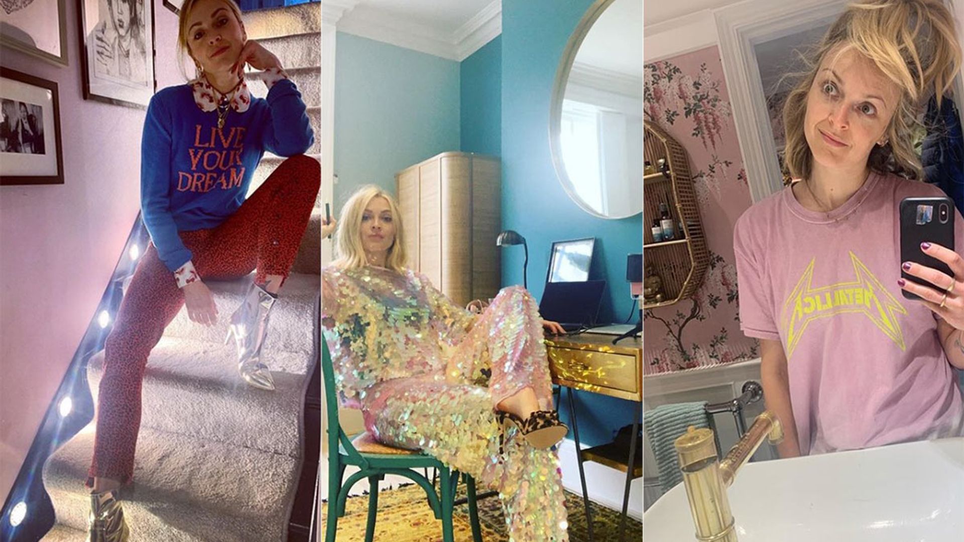 Inside Fearne Cotton's beautiful London home where she is isolating