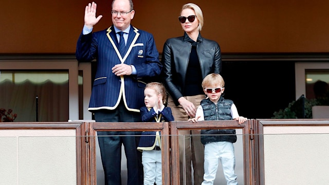 princess charlene prince albert children rugby monaco