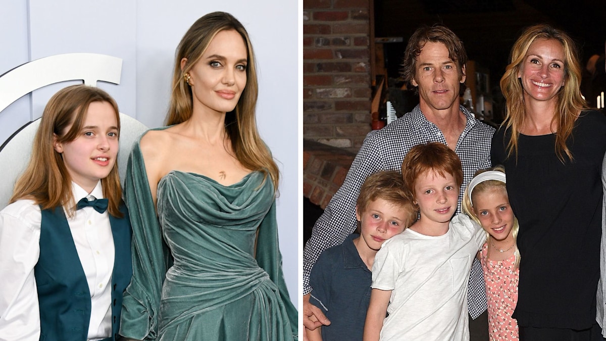 Celebrities with twins: Angelina Jolie, Beyoncé, George Clooney and