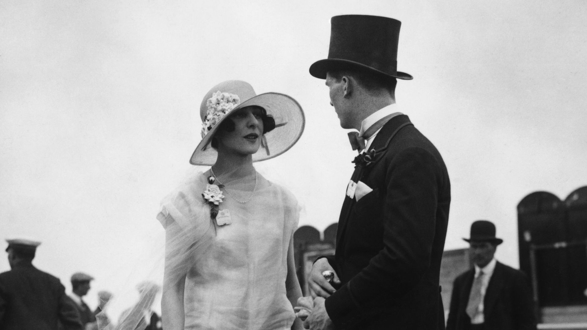Guests at Royal Ascot in 1925