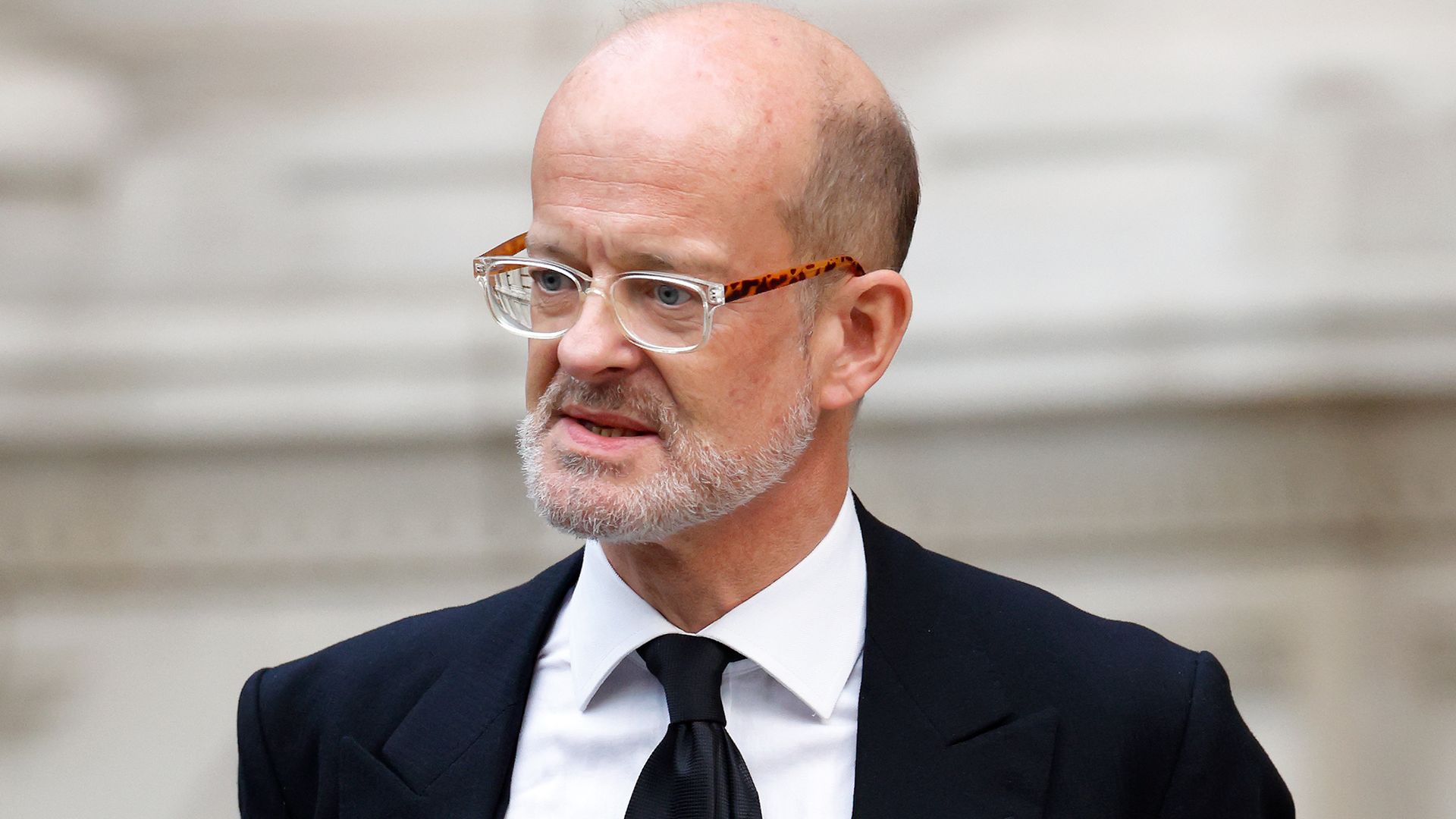 A photo of  Lord Nicholas Windsor attends a Vigil for the Deceased with Rite of Reception and Vespers for the Dead for Katharine, Duchess of Kent