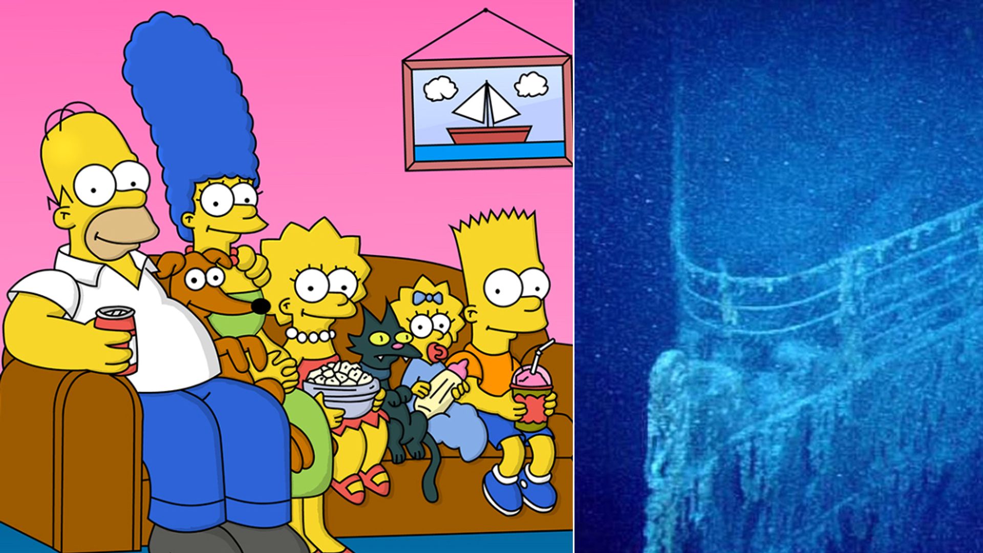 The Simpsons predicting the Titanic submersible disaster