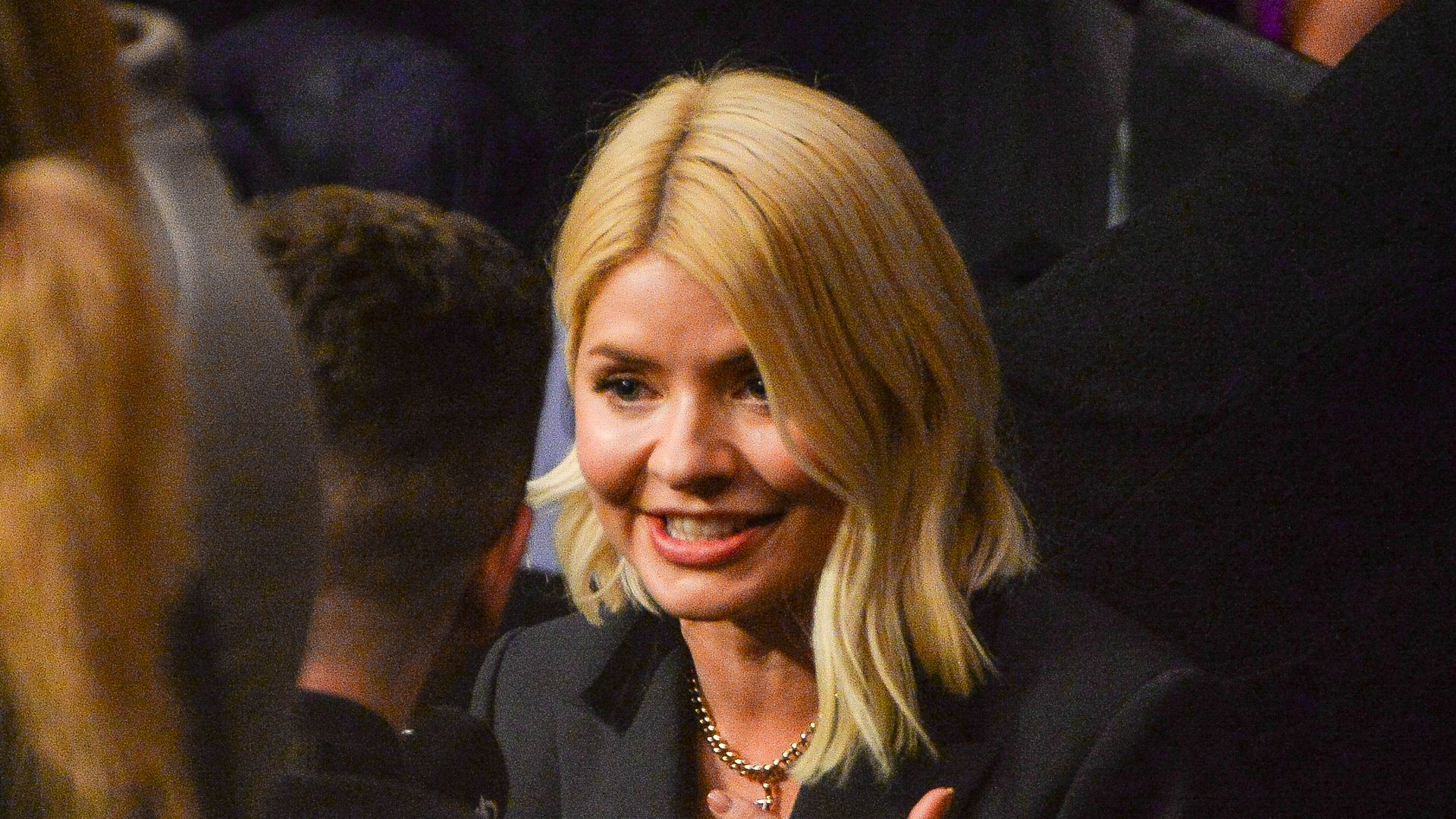 Holly Willoughby talking