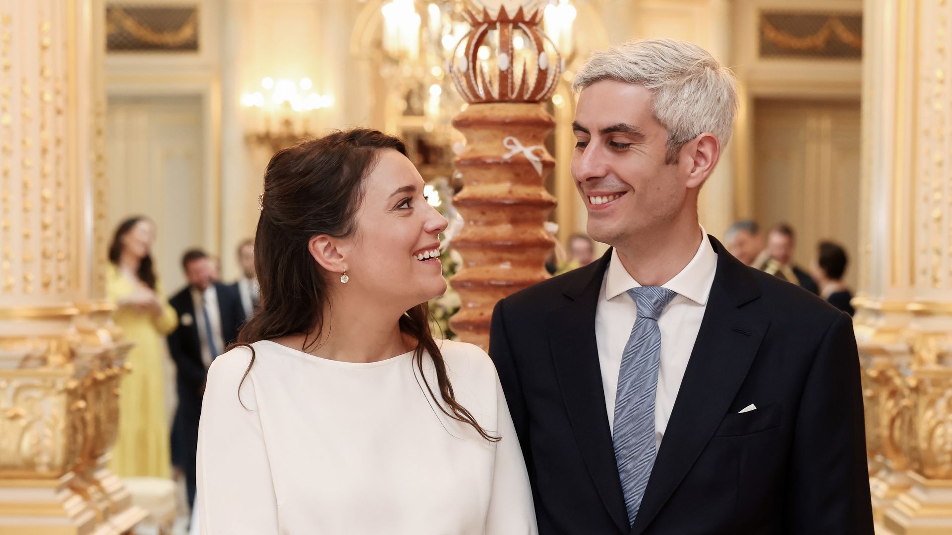 HRH Princess Alexander and Nicolas Bagory tie the knot in a civil ceremony