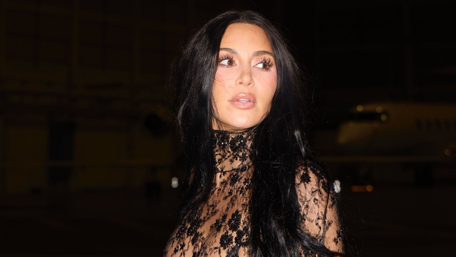Kim Kardashian is a scene-stealer in naked lace catsuit in Paris