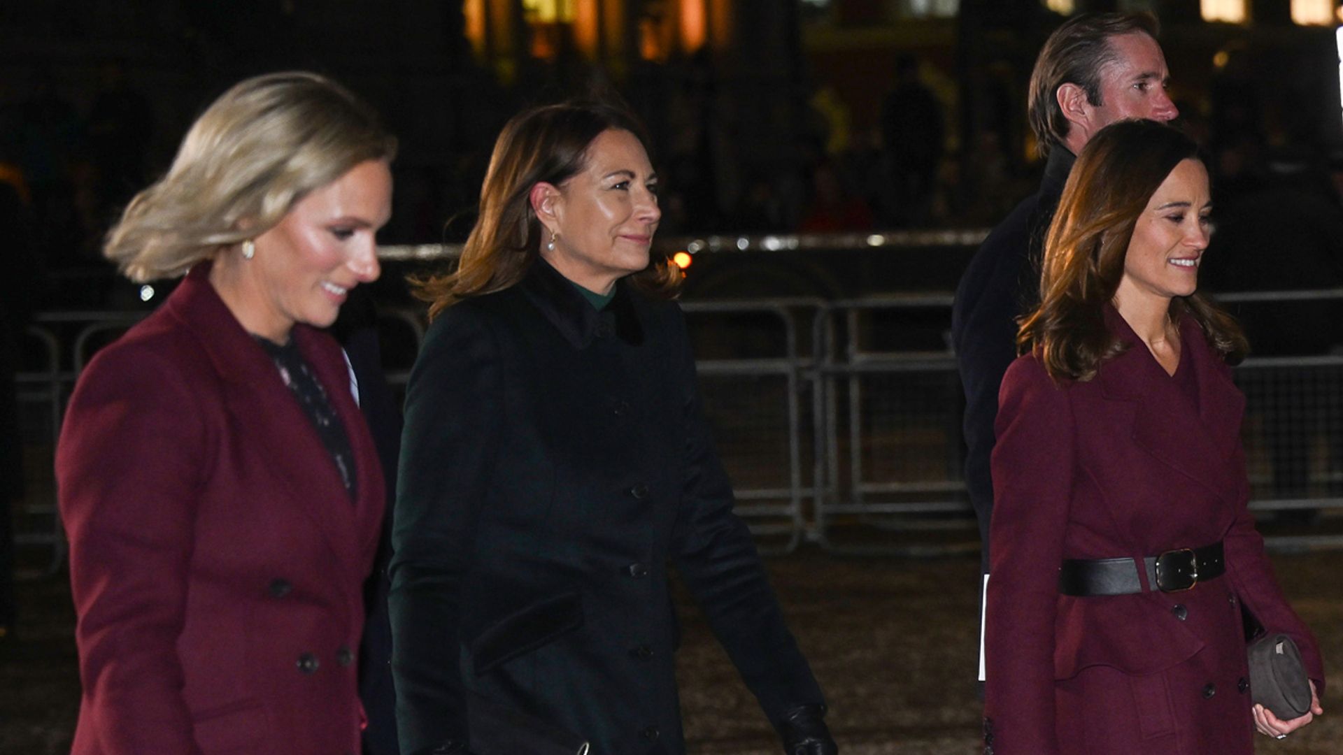 Pippa Middleton and Zara Tindall have the ultimate twinning moment at Christmas concert