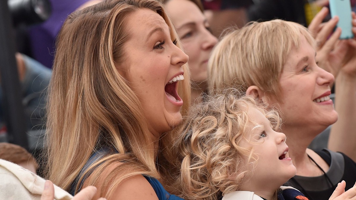 Blake Lively’s mini-me daughters spotted hand-in-hand with Taylor Swift in ultra-rare outing