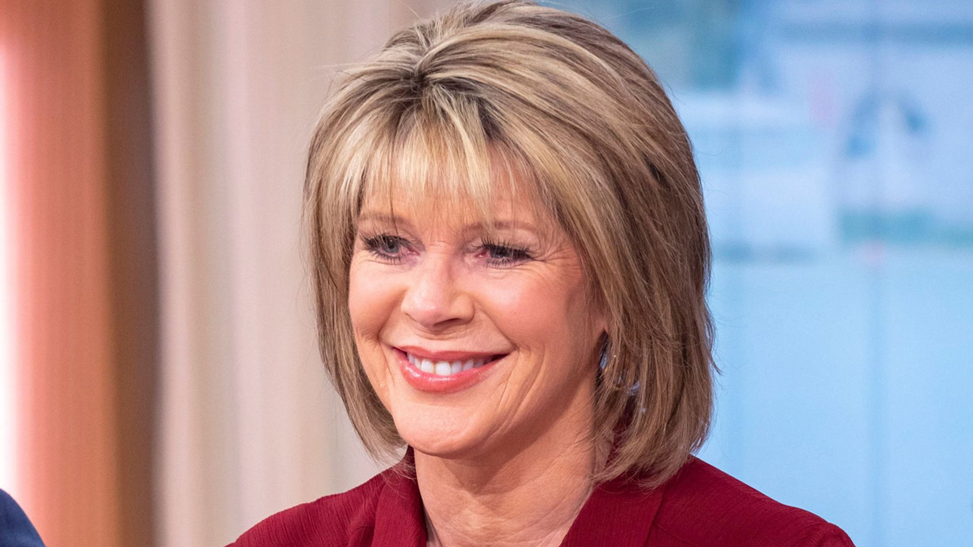 ruth langsford in red