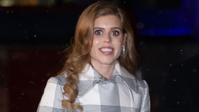 Princess Beatrice attends the 'Together at Christmas' Carol Service at Westminster Abbey on December 15, 2022 in London, England.