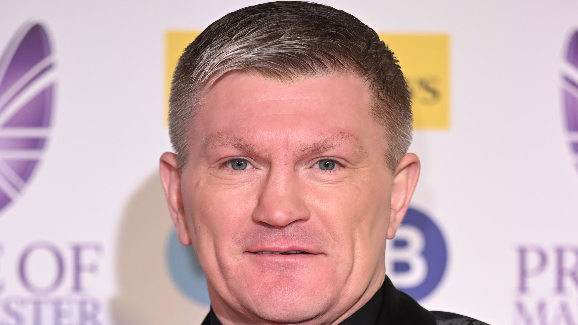 Ricky Hatton in suit 