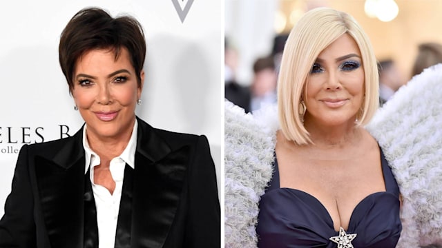 Split image of Kris Jenner