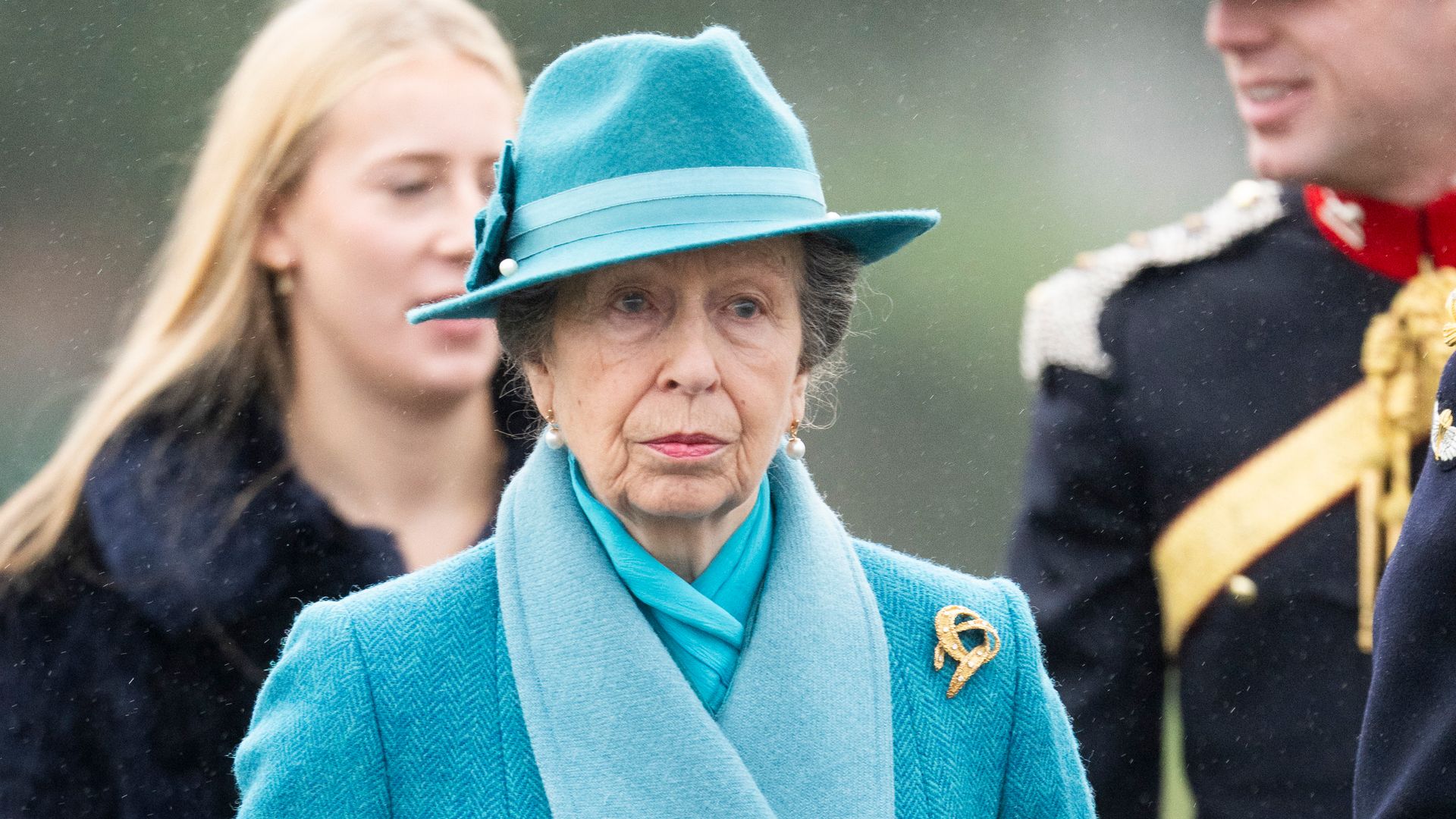 Princess Anne attended the Sovereign's Parade at Sandhurst