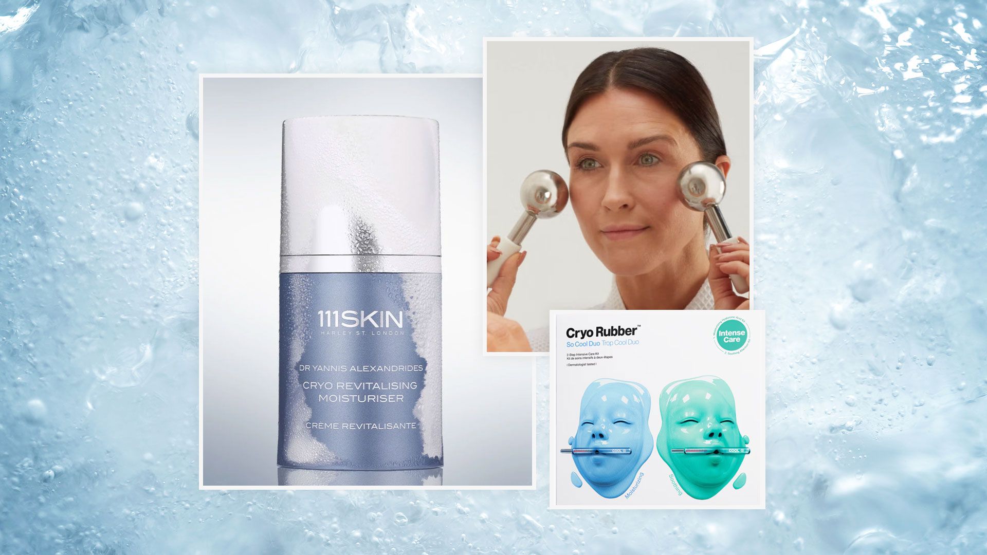 Cryo skincare is trending - Ice Globes, plus 7 de-puffing #skinicing products