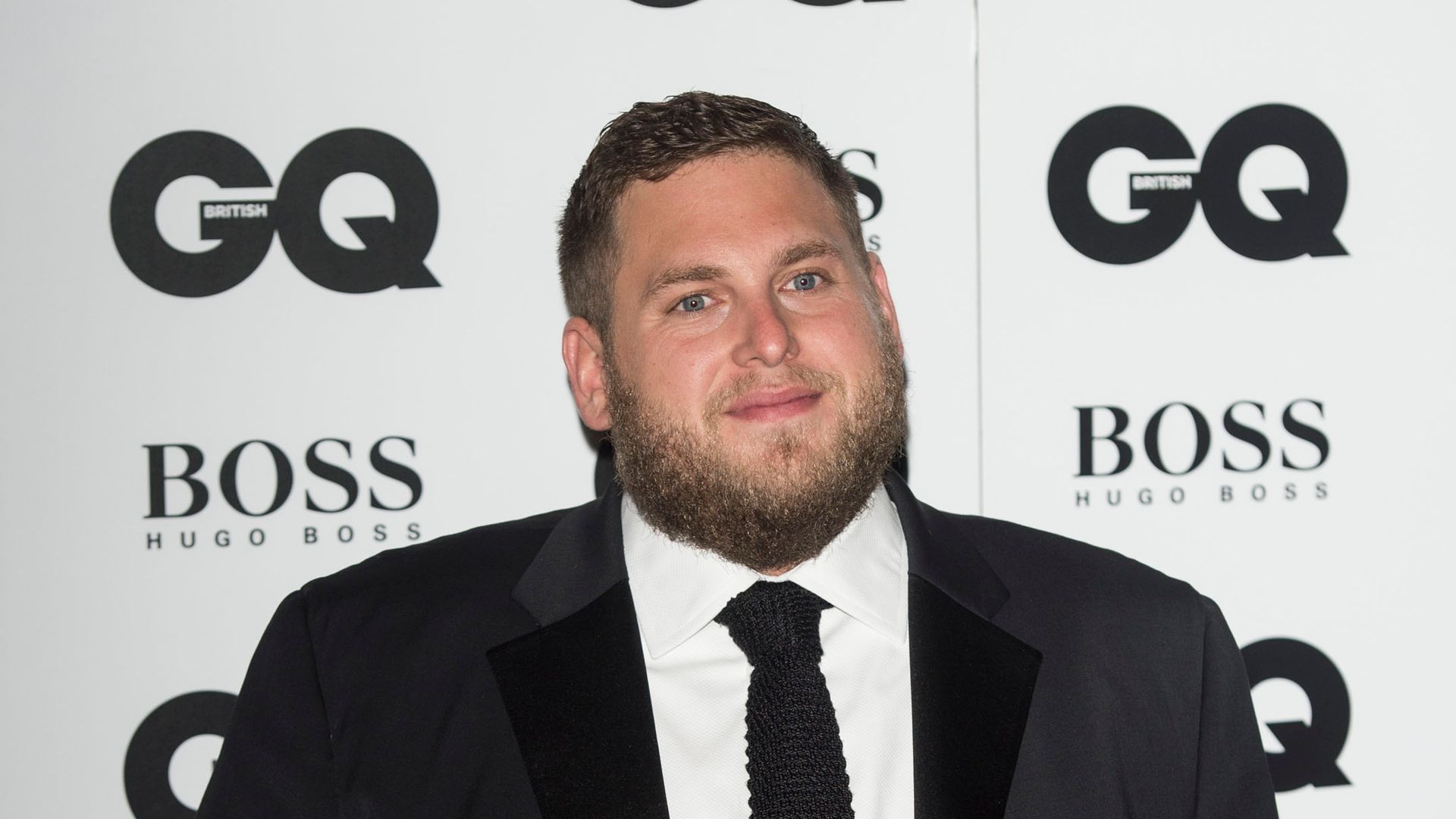 jonah hill black suit