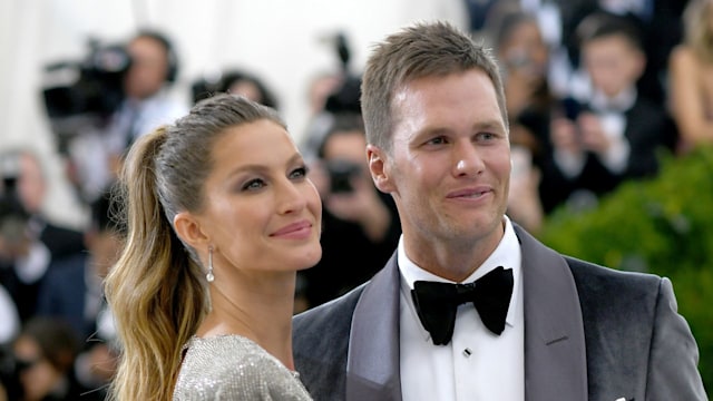 Gisele Bundchen and Tom Brady attend the "Rei Kawakubo/Comme des Garcons: Art Of The In-Between" Costume Institute Gala