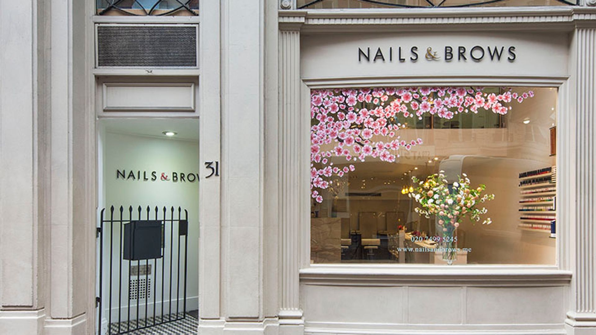 Nails + Brows Mayfair salon