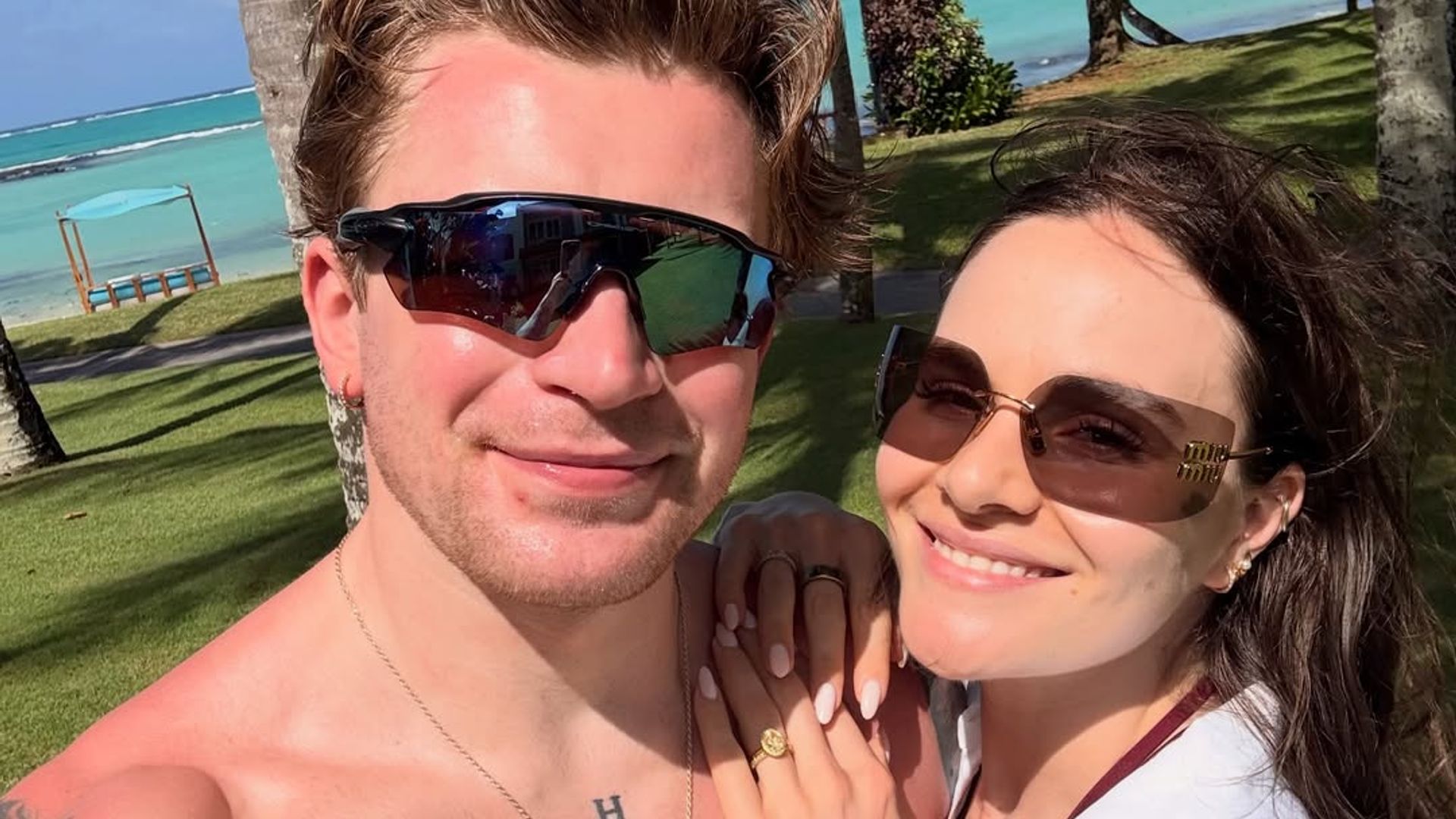 Adam Peaty and Holly Ramsay wrap up honeymoon after Ramsay's talk 'upsetting' feud