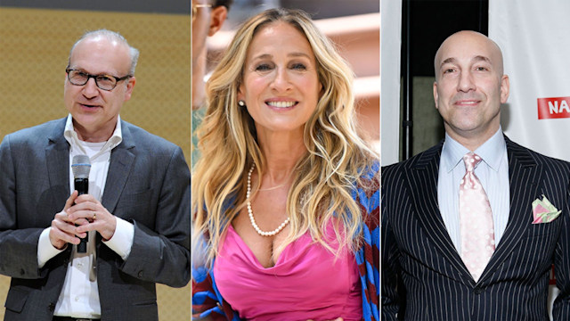 Left: Pippin Parker Centre: Sarah Jessica Parker Right: Timothy Britten Parker