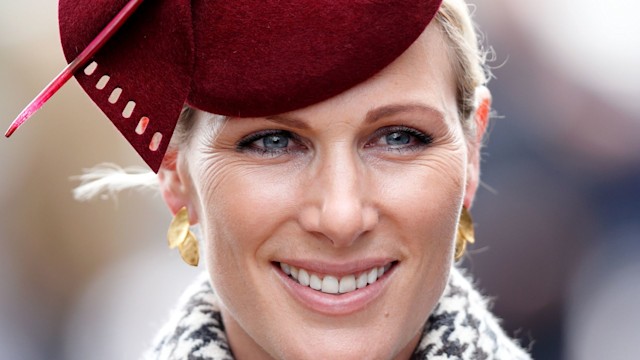 Zara Tindall attends day 2 'Ladies Day' of the Cheltenham Festival 2020 at Cheltenham Racecourse on March 11, 2020 in Cheltenham, England. 