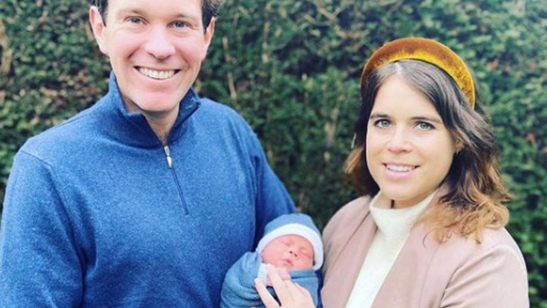 princess eugenie and baby boy august