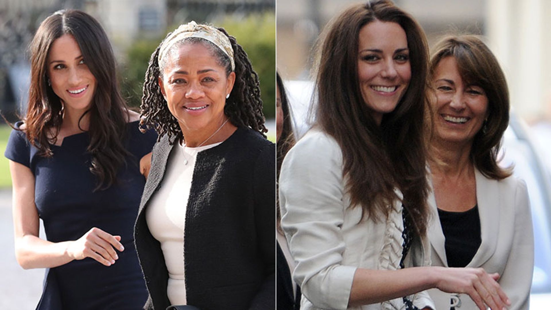 Meghan Markle and Kate Middleton's mums: their royal roles