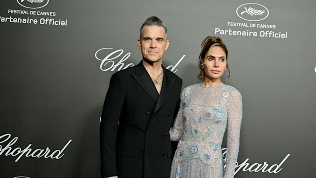 Robbie Williams and Ayda Field attended the "Chopard Art Dinner" 