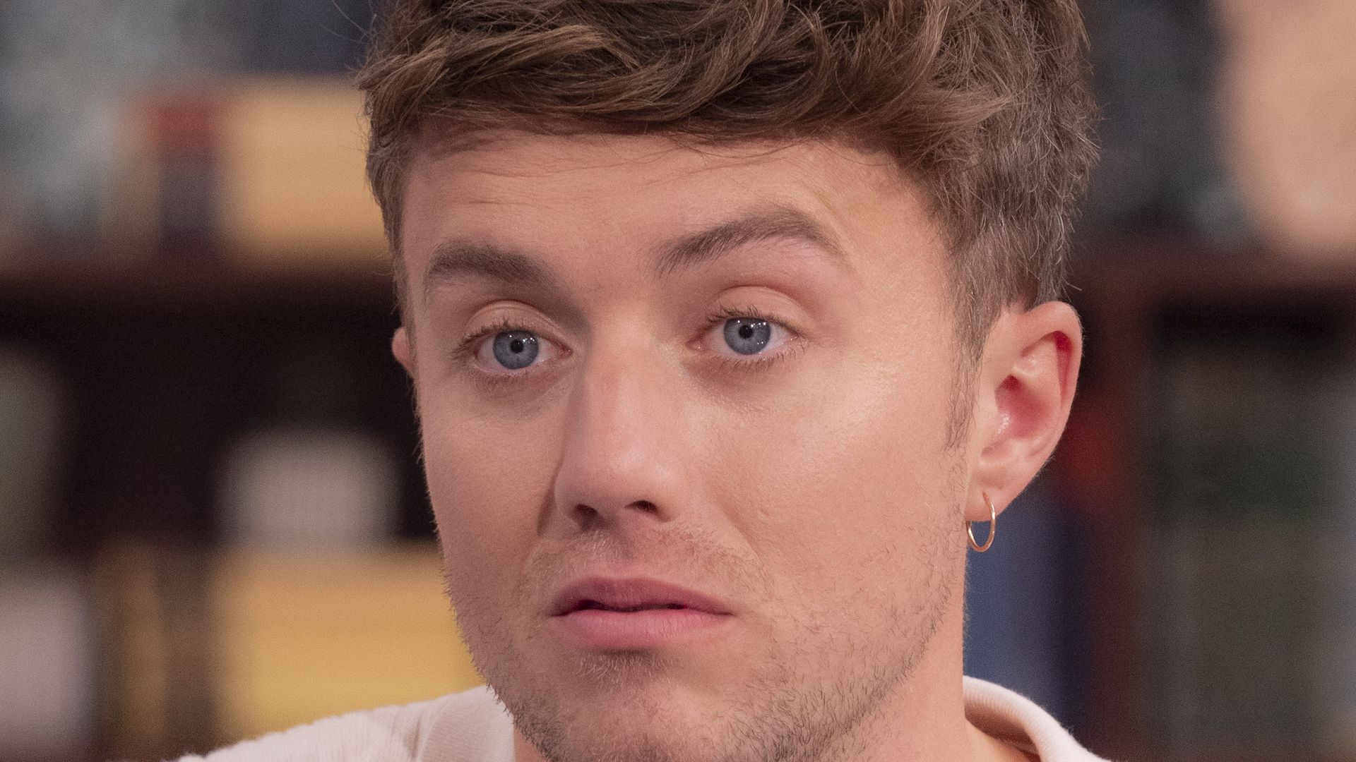 Roman Kemp looking sad