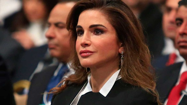 queen rania visit