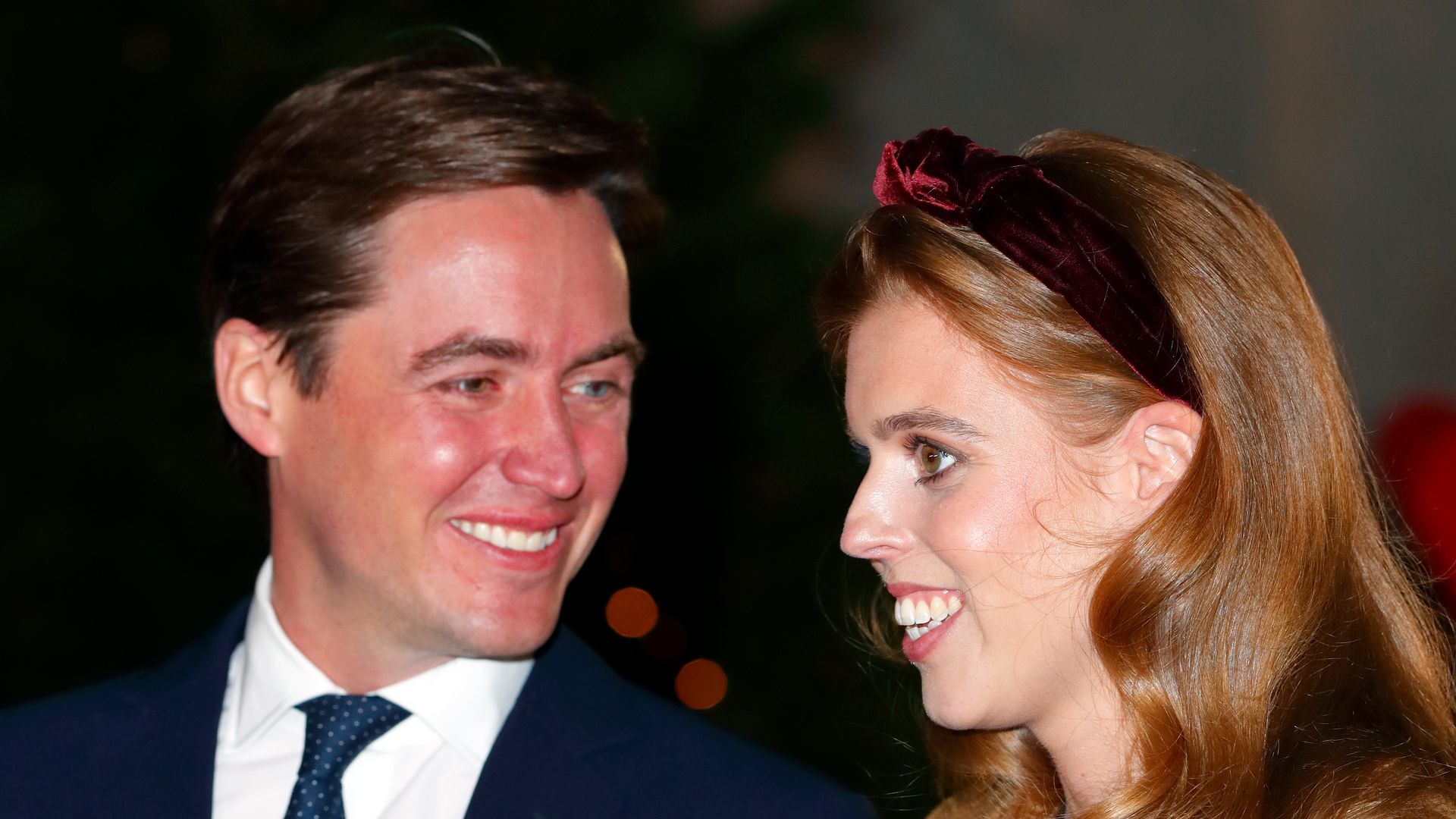Edoardo Mapelli Mozzi and Princess Beatrice attend the 'Together at Christmas' community carol in 2021